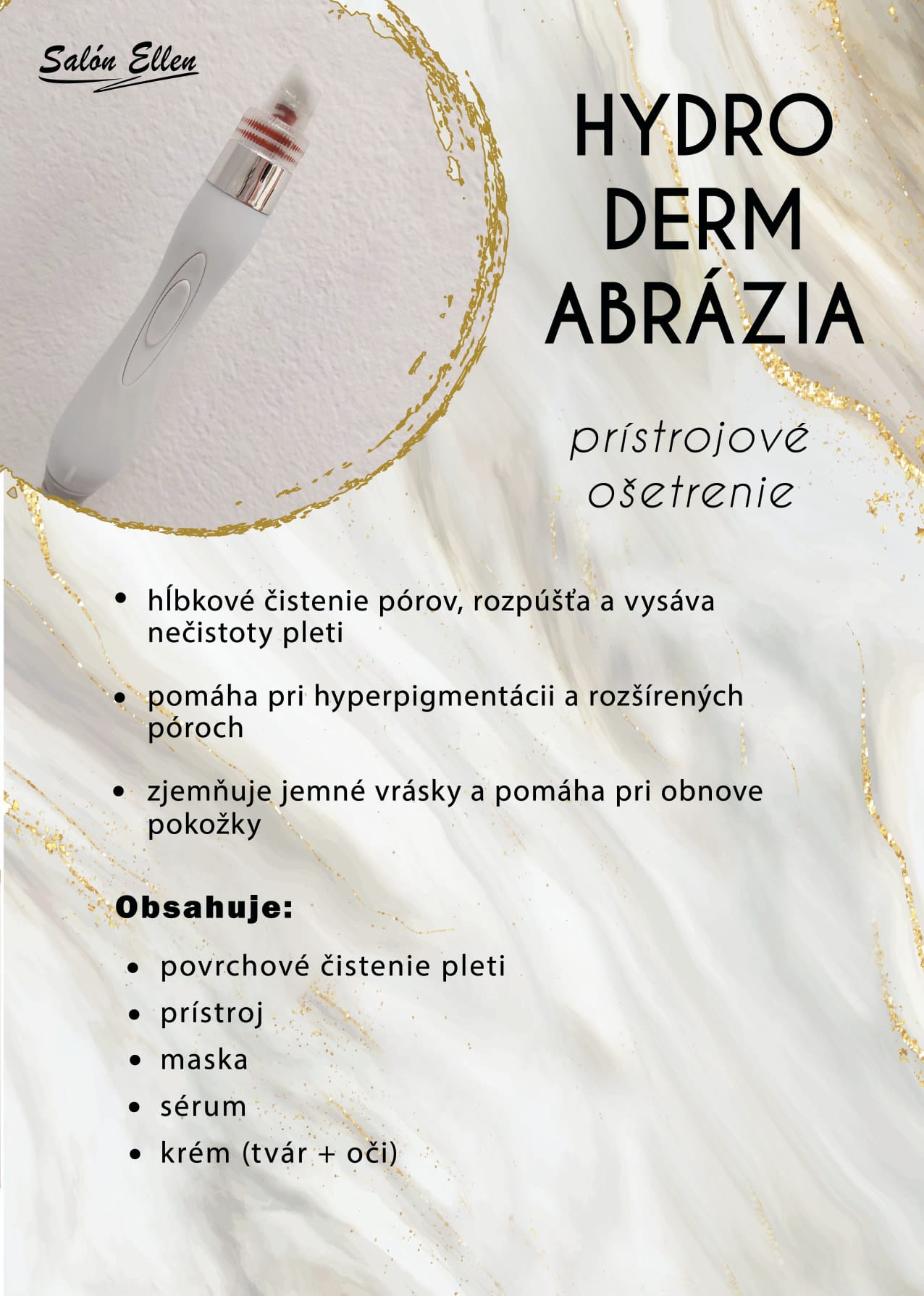 Hydro derm abrázia